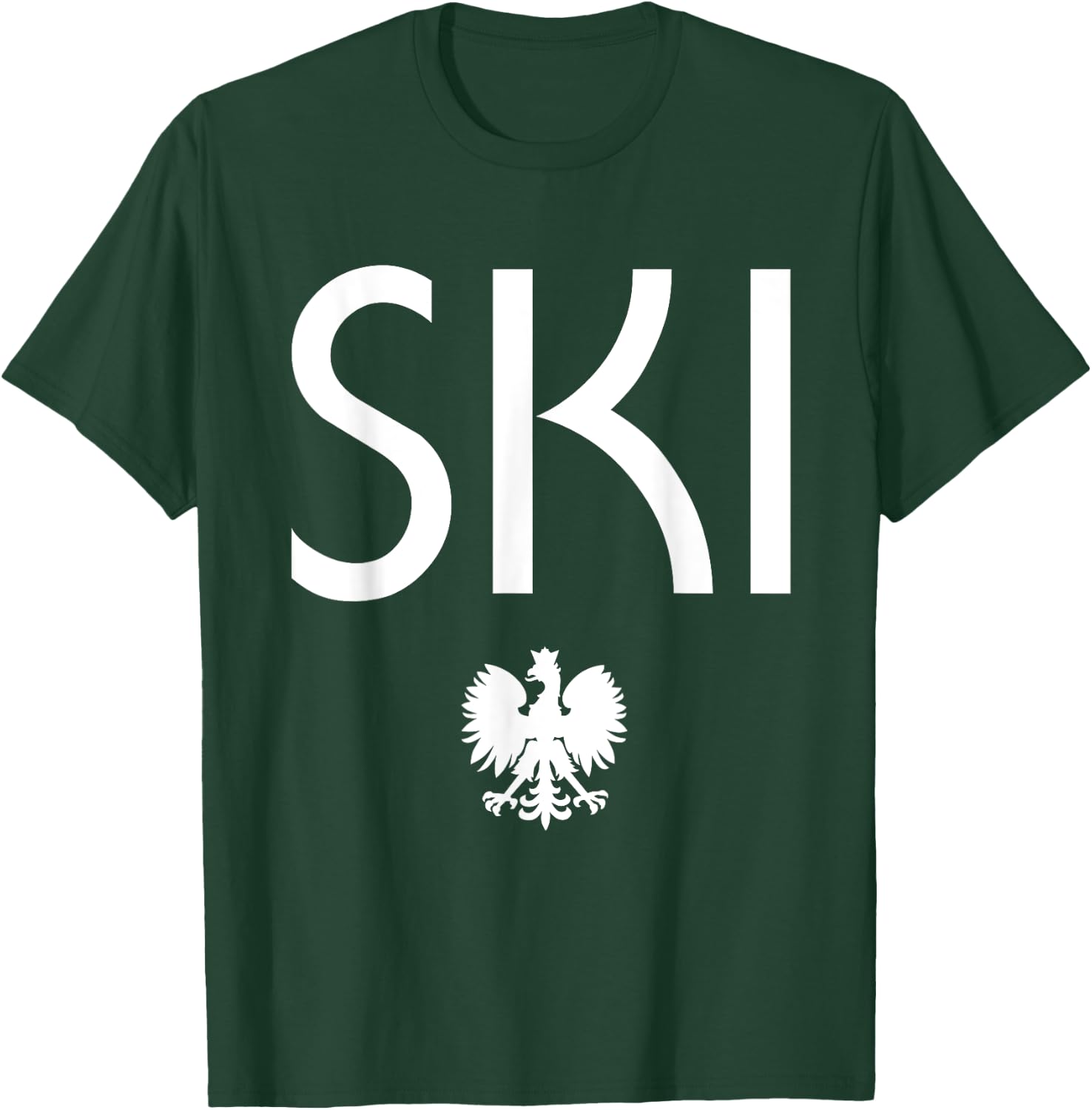 SKI Polish Eagle Dyngus Day T-Shirt - T-Shirt | Forest