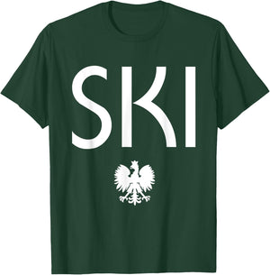 SKI Polish Eagle Dyngus Day T-Shirt - T-Shirt | Forest