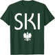 SKI Polish Eagle Dyngus Day T-Shirt - T-Shirt | Forest