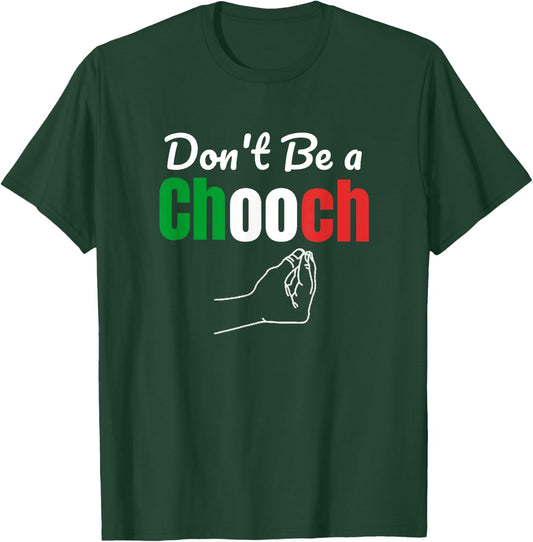 Words in Italian Chooch Italian Funny Italy Gift T-Shirt - T-Shirt | Forest