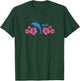Dolphin & Flowers Coconut Girl Y2K 2000s Aesthetic Summer T-Shirt - T-Shirt | Forest