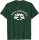 Heavily Meditated Meditate Meditation Relaxation Buddhism T-Shirt - T-Shirt | Forest