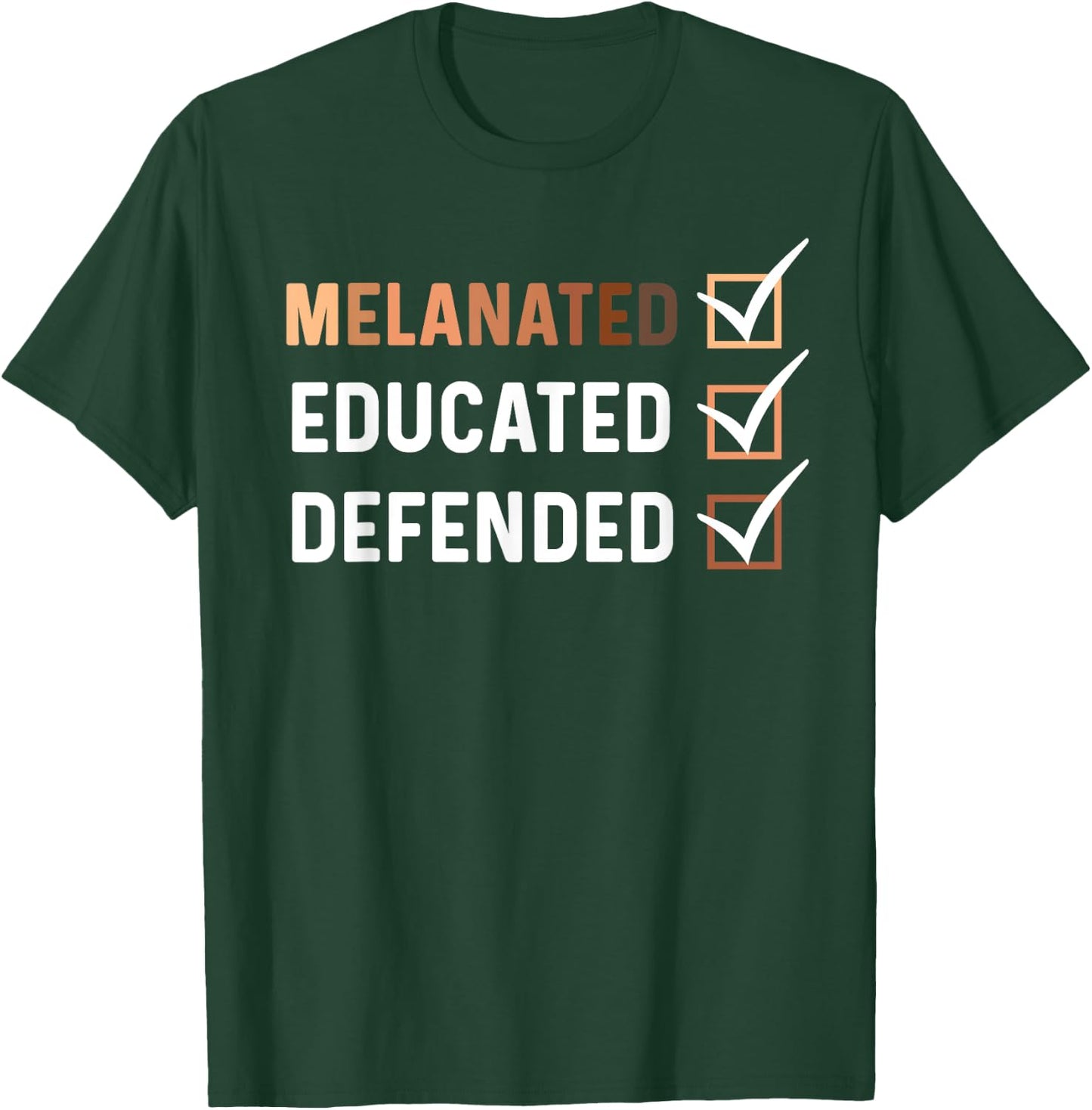 Black PhD Student Thesis Defense Dissertation Melanated PhD T-Shirt - T-Shirt | Forest