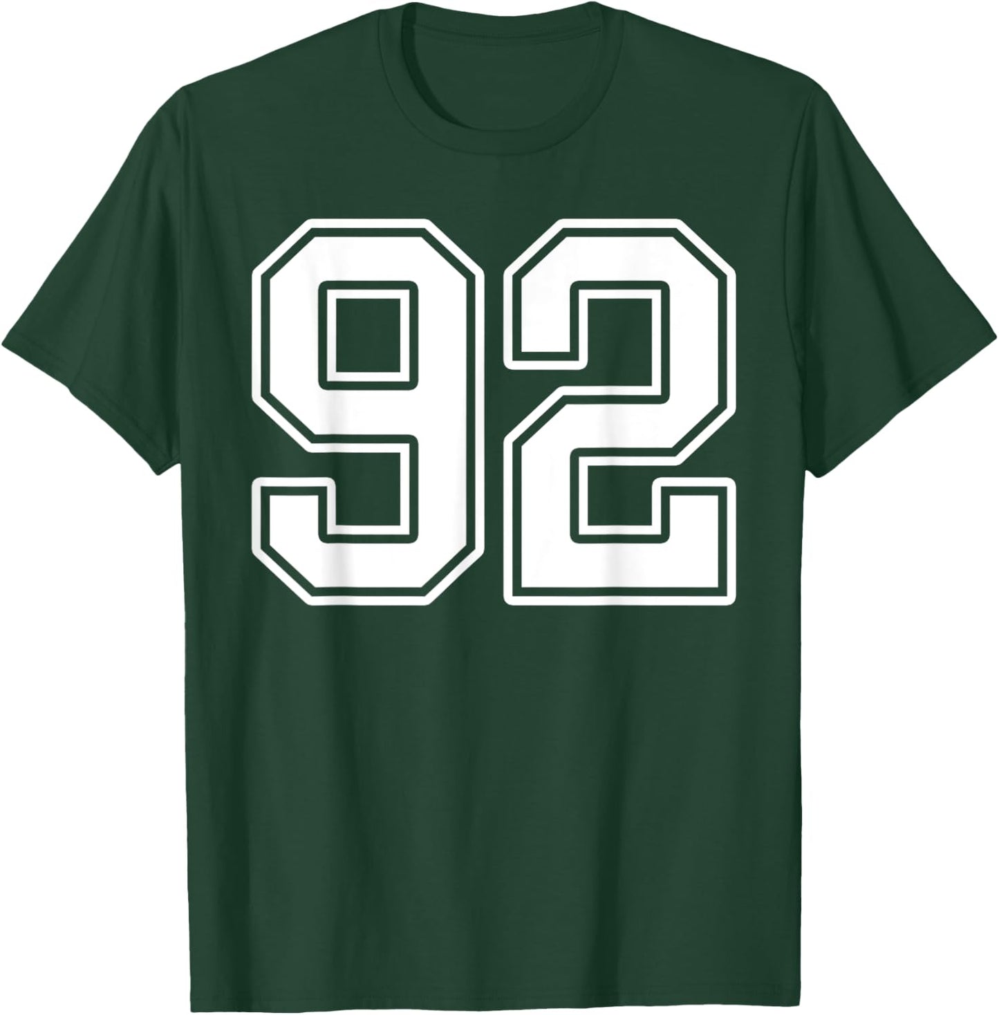 Number 92 Fan Player Jersey Style #92 Men Women Kids T-Shirt - T-Shirt | Forest