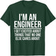 I'm An Engineer I Get Excited Funny Mechanical Engineer Gift T-Shirt - T-Shirt | Forest