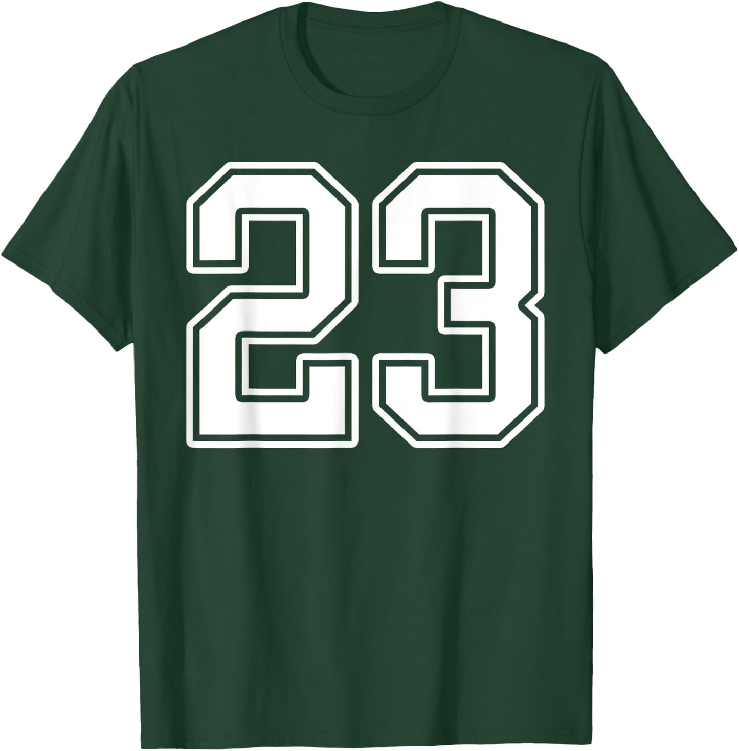 Number 23 Fan Player Jersey Style #23 Men Women Kids T-Shirt - T-Shirt | Forest