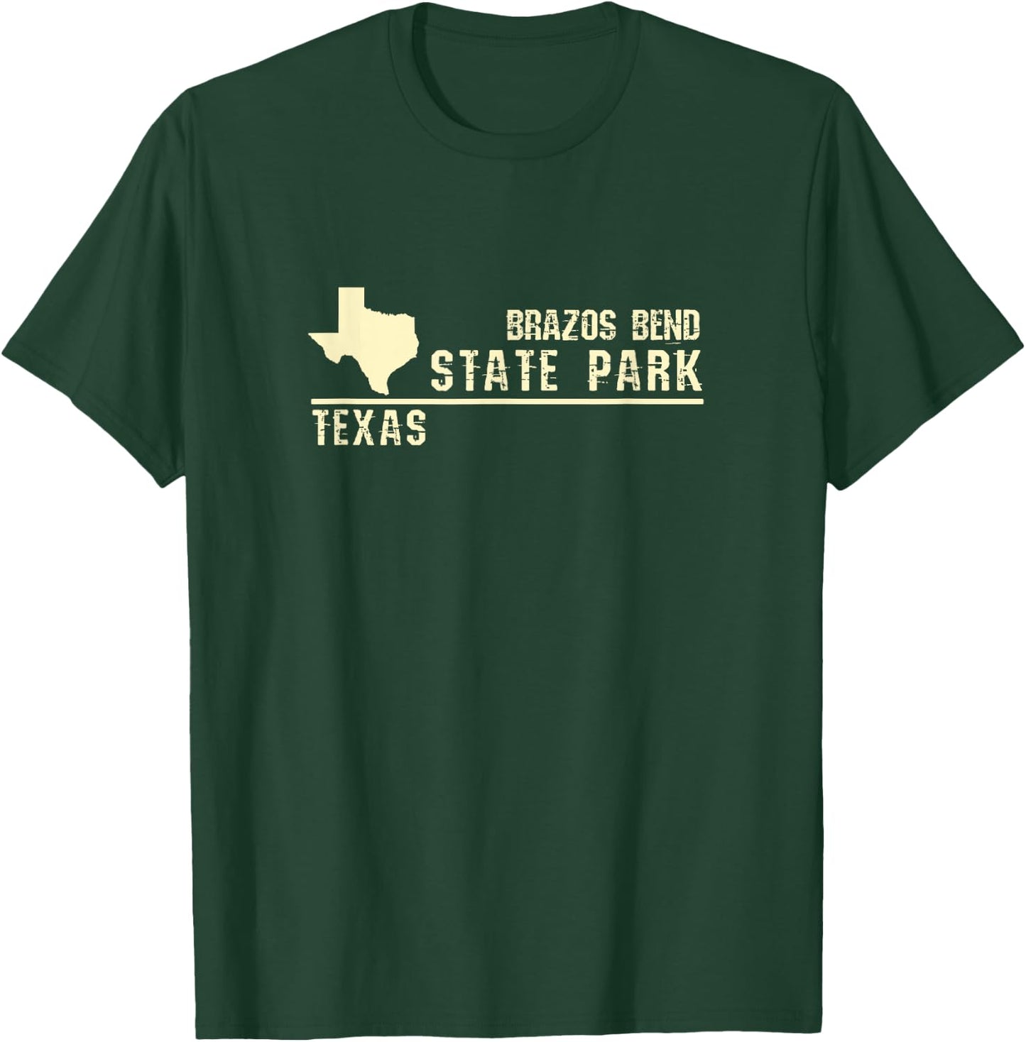 TX Souvenir - Texas Brazos Bend State Park T-Shirt - T-Shirt | Forest