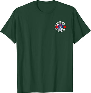 Michigan Fire Department Firefighters Firemen T-Shirt - T-Shirt | Forest