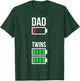 Dad of twins funny parenting sarcastic jokes T-Shirt - T-Shirt | Forest