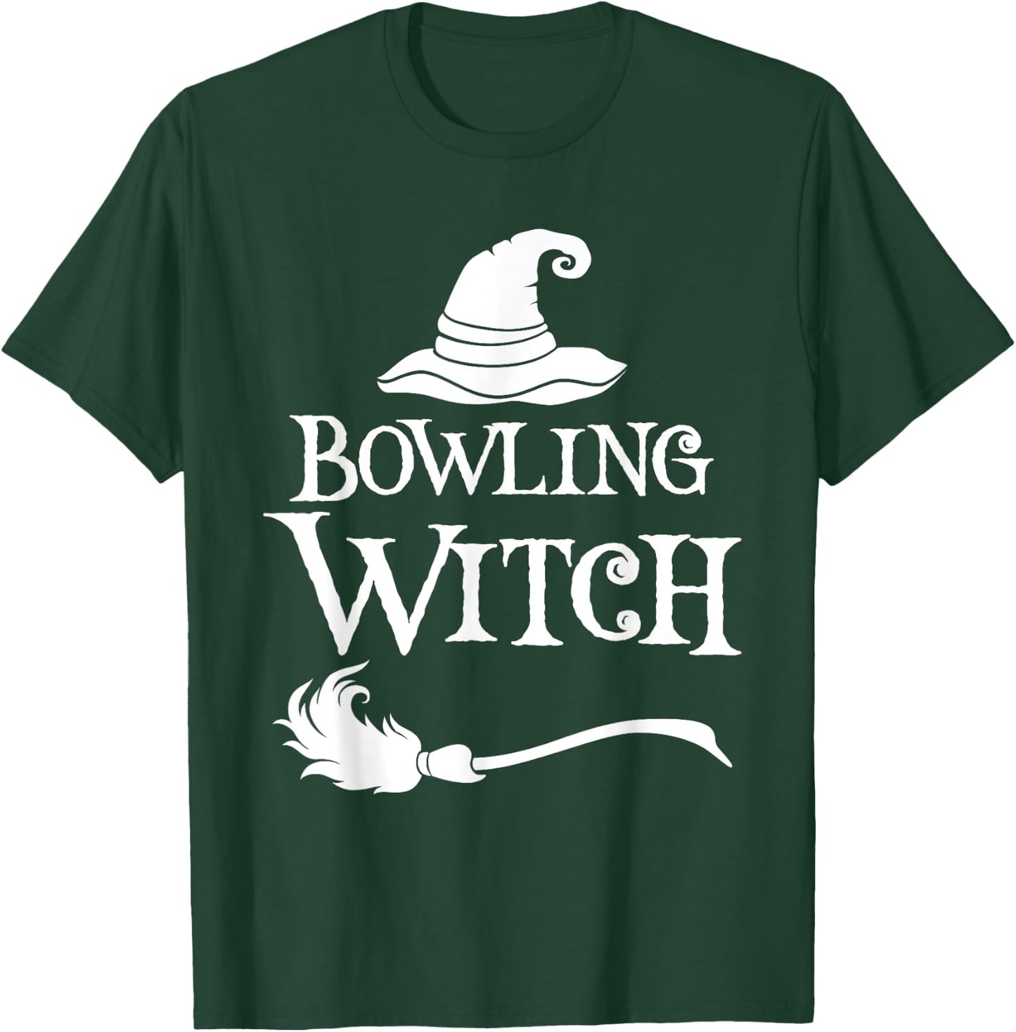 Bowling Witch Halloween Costume Shirt T-Shirt - T-Shirt | Forest