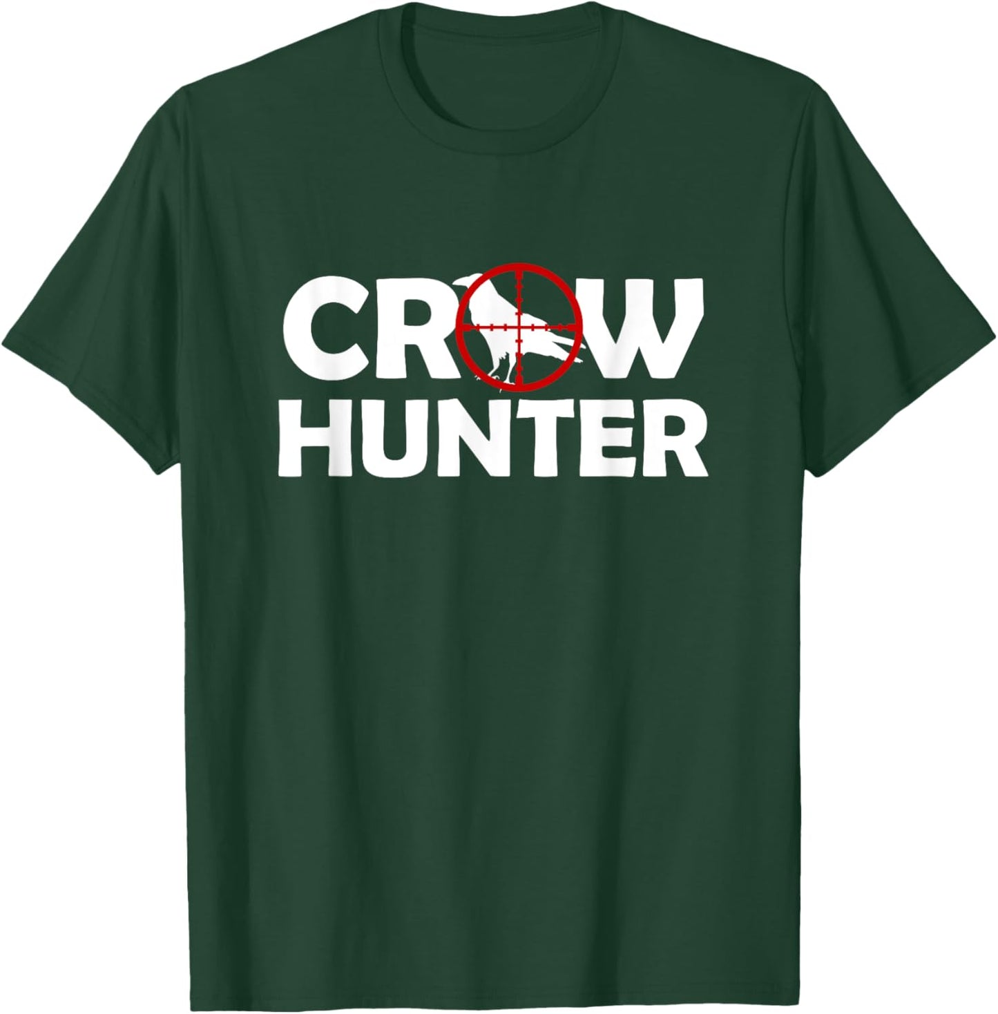 Crow Hunter Bird Hunting T-Shirt - T-Shirt | Forest