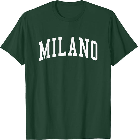 Milano - Throwback Design - Classic T-Shirt - T-Shirt | Forest
