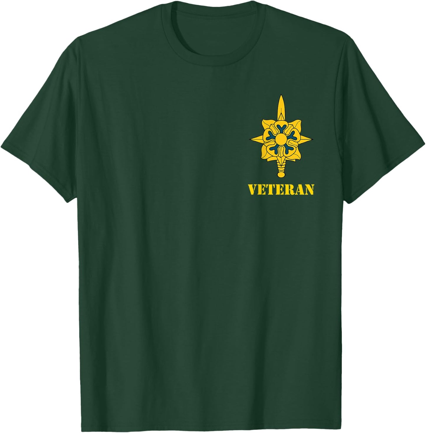 Military Intelligence Corps Veteran - US Army T-Shirt - T-Shirt | Forest