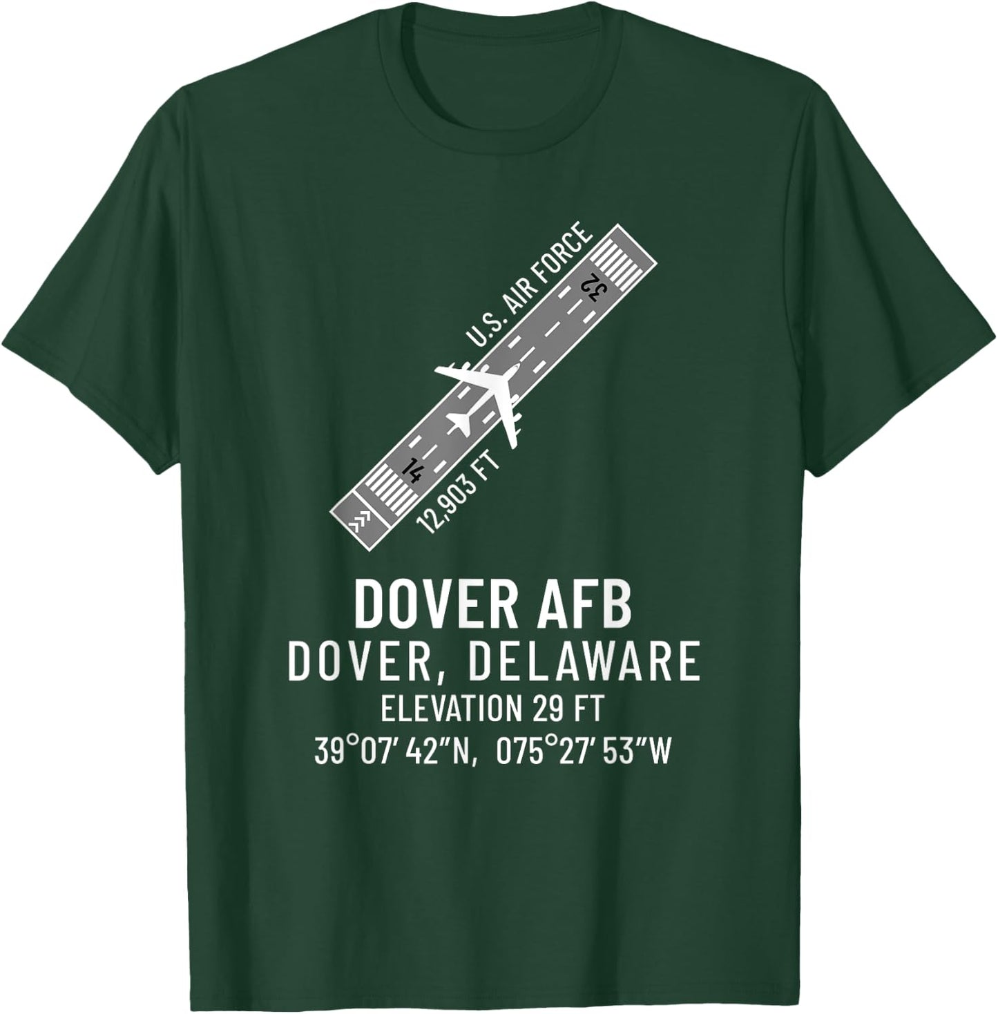 Dover AFB - Air Force Base T-Shirt - T-Shirt | Forest