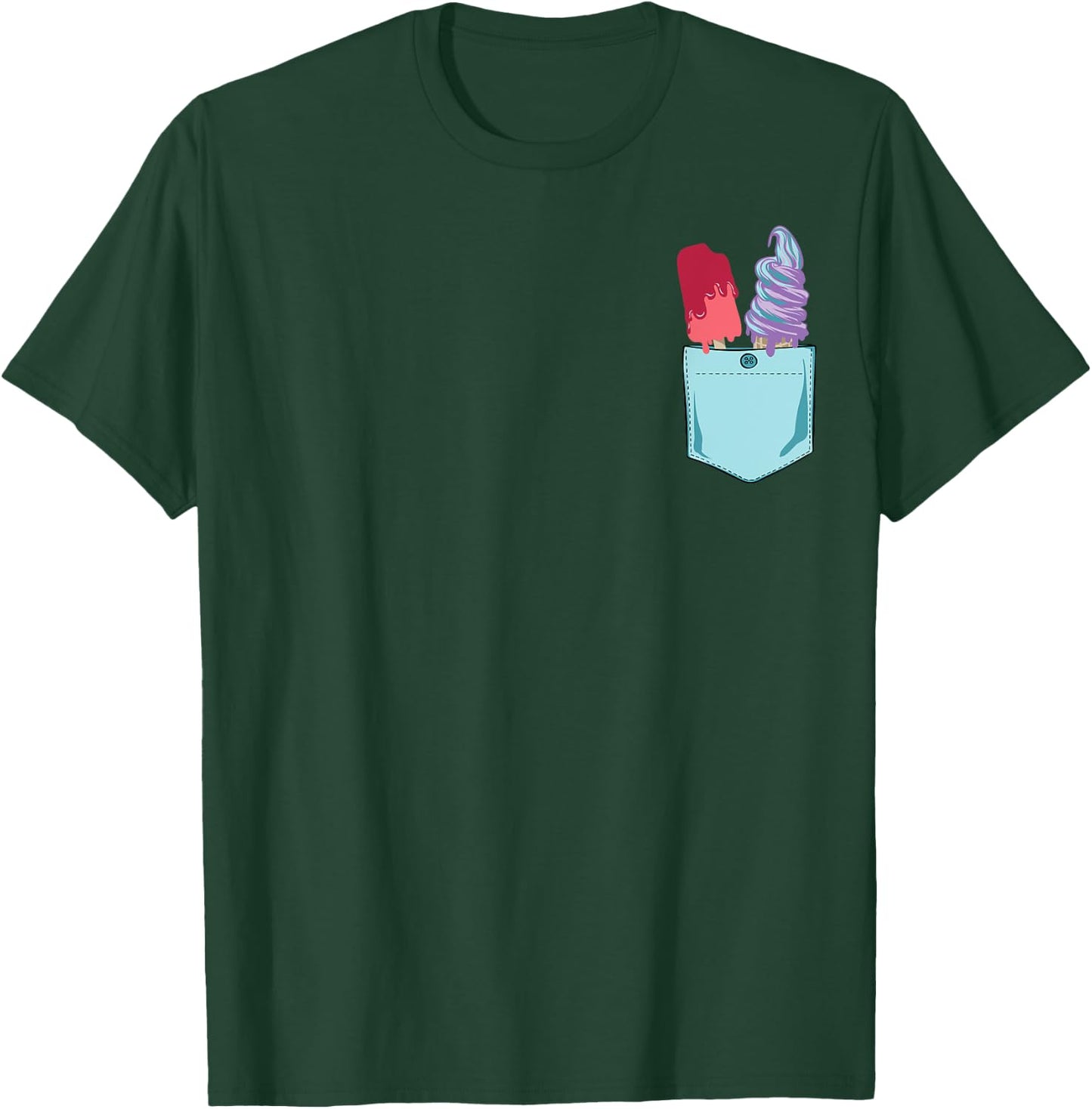 Vintage Ice Cream Summer T-Shirt - T-Shirt | Forest