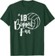 Eighteen 18 Biggest Fan Shirt Volleyball Mom Volleyball Dad T-Shirt - T-Shirt | Forest