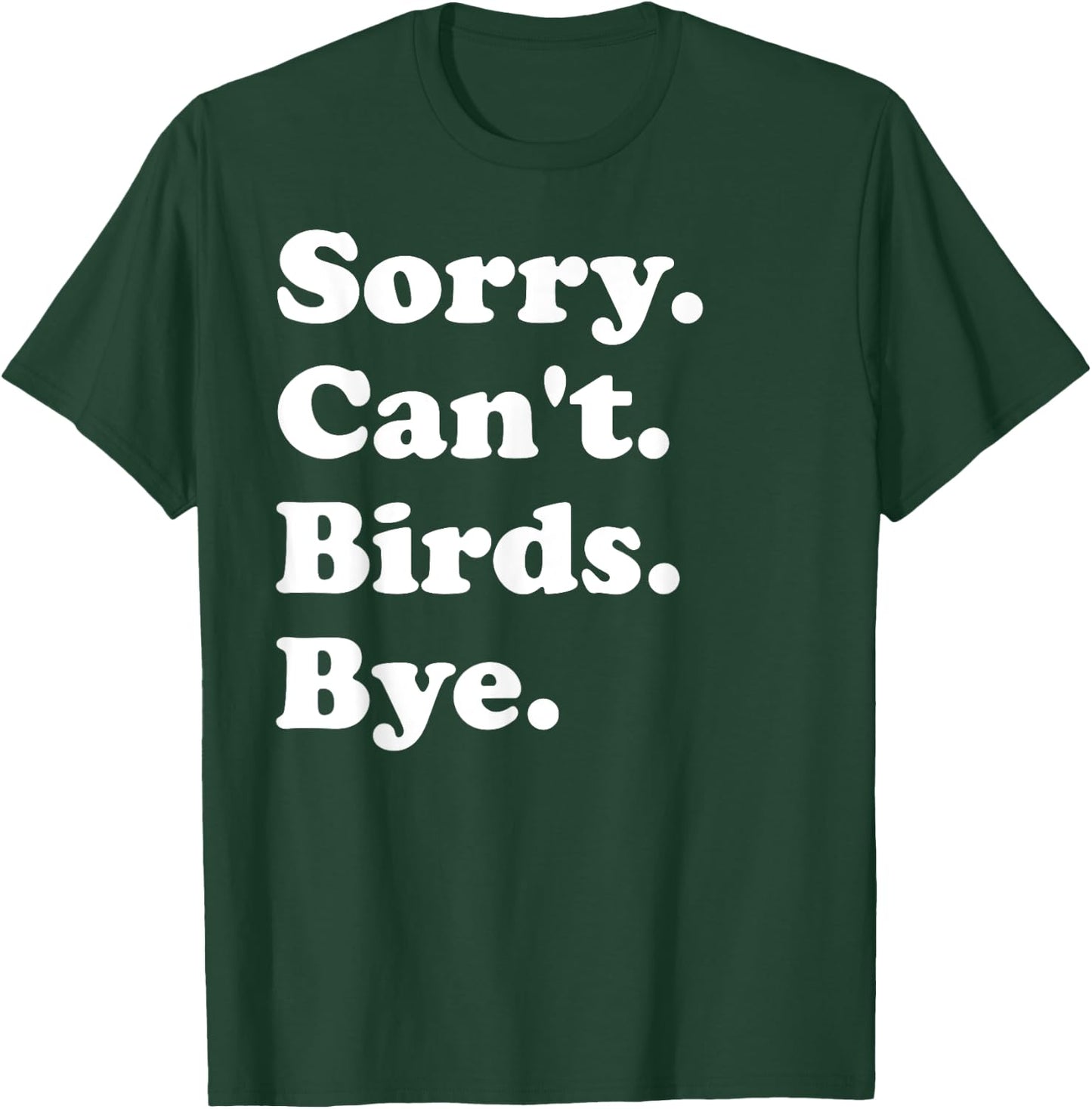 Funny Birds Design Women Boys or Girls T-Shirt - T-Shirt | Forest