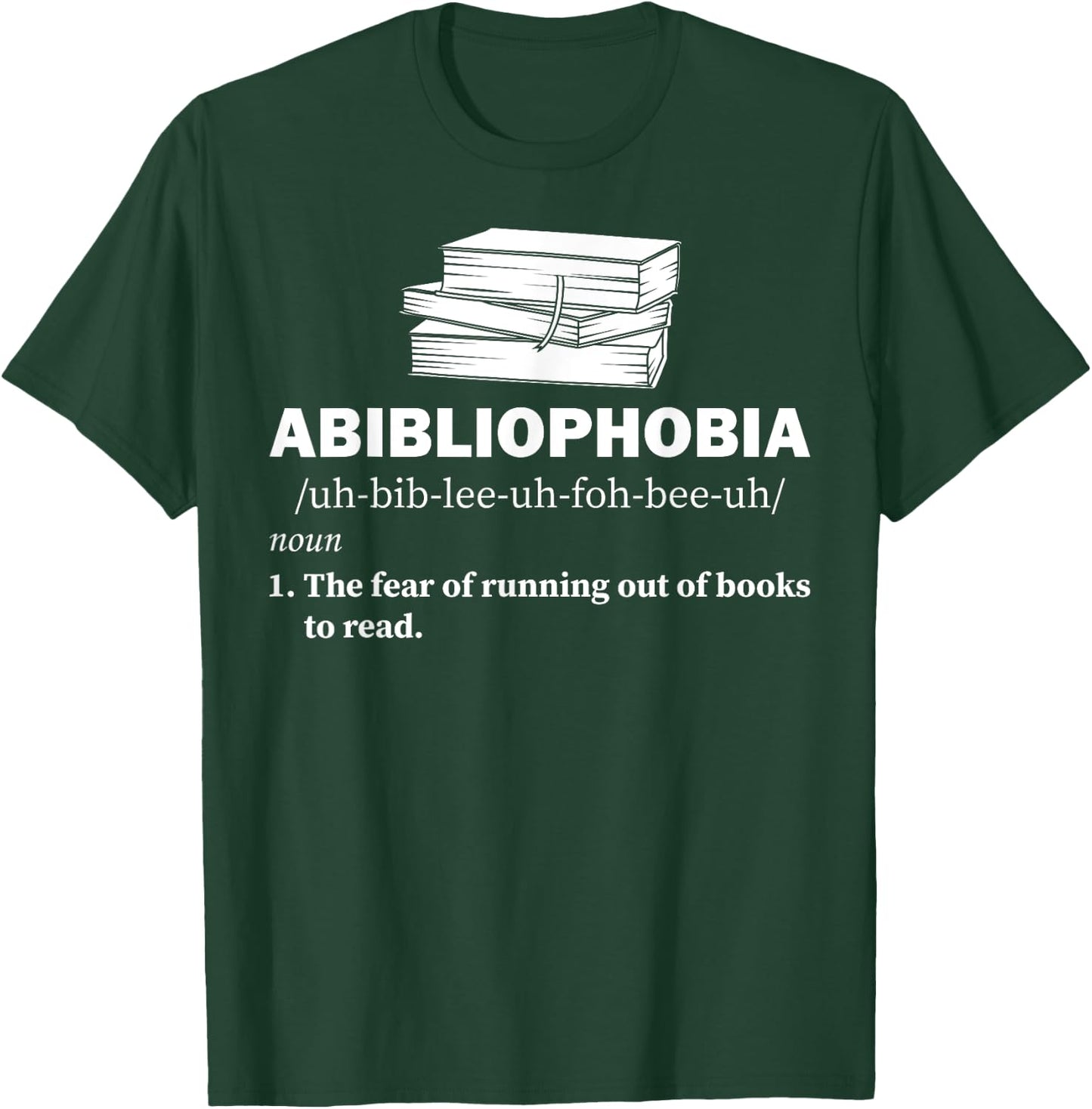 Funny Reading Novelty Designs Women Bookworm Humor T-Shirt - T-Shirt | Forest
