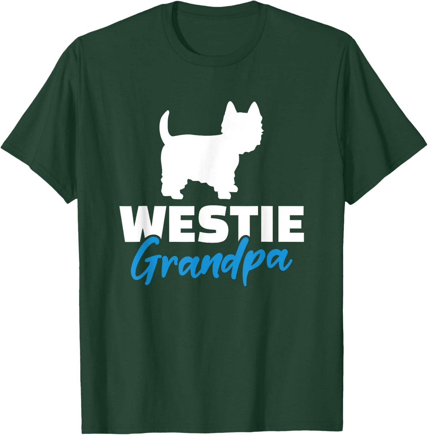 Westie Grandpa T-Shirt - T-Shirt | Forest