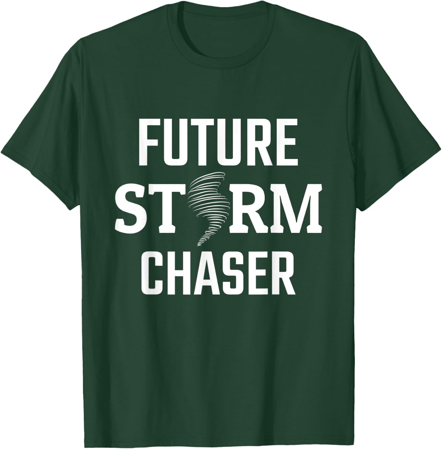 Storm Chasing Future Storm Chaser Kids Tornado Chaser T-Shirt - T-Shirt | Forest