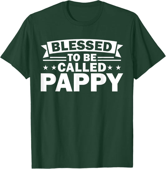 Blessed to be called Pappy Pappy T-Shirt - T-Shirt | Forest