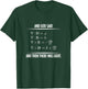 God Said Maxwell Equations and then there was Light Physics T-Shirt - T-Shirt | Forest