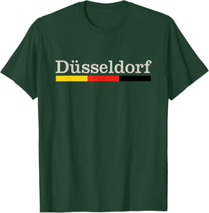 Düsseldorf City Gift Düsseldorf Souvenir T-Shirt - T-Shirt | Forest