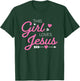 This Girl Loves Jesus For Christian Women Girls Kids Youth T-Shirt - T-Shirt | Forest