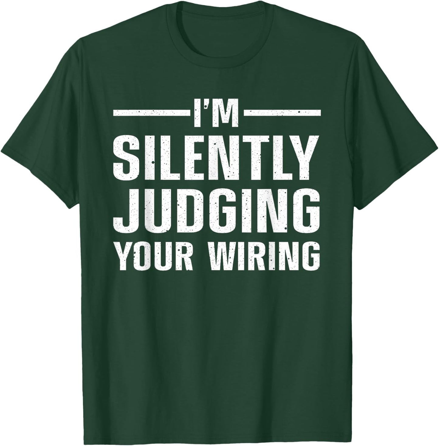 Cool Electrician Art Men Women Electric Engineer Lineman T-Shirt - T-Shirt | Forest