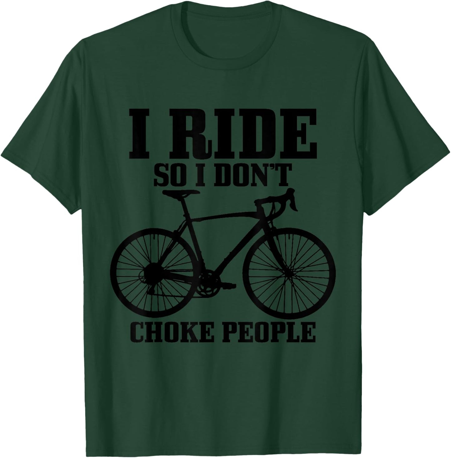 Cyclists , Women T-Shirt - T-Shirt | Forest