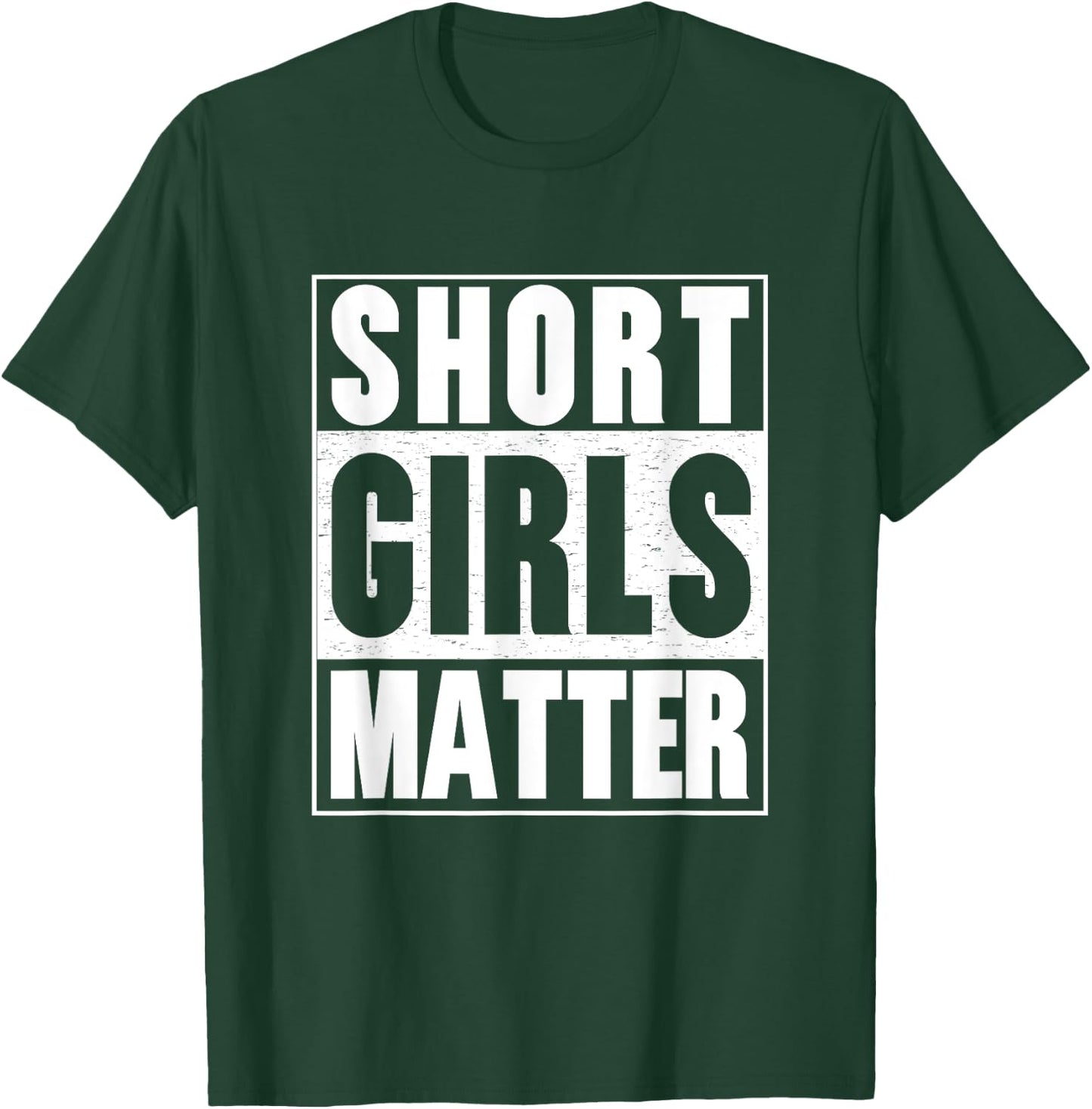 Funny Short Girls Shirts | Fun Size Little But Fierce T-Shirt - T-Shirt | Forest