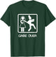Game over shirt - Video Gamer Bachelor Wedding Groom shirt T-Shirt - T-Shirt | Forest