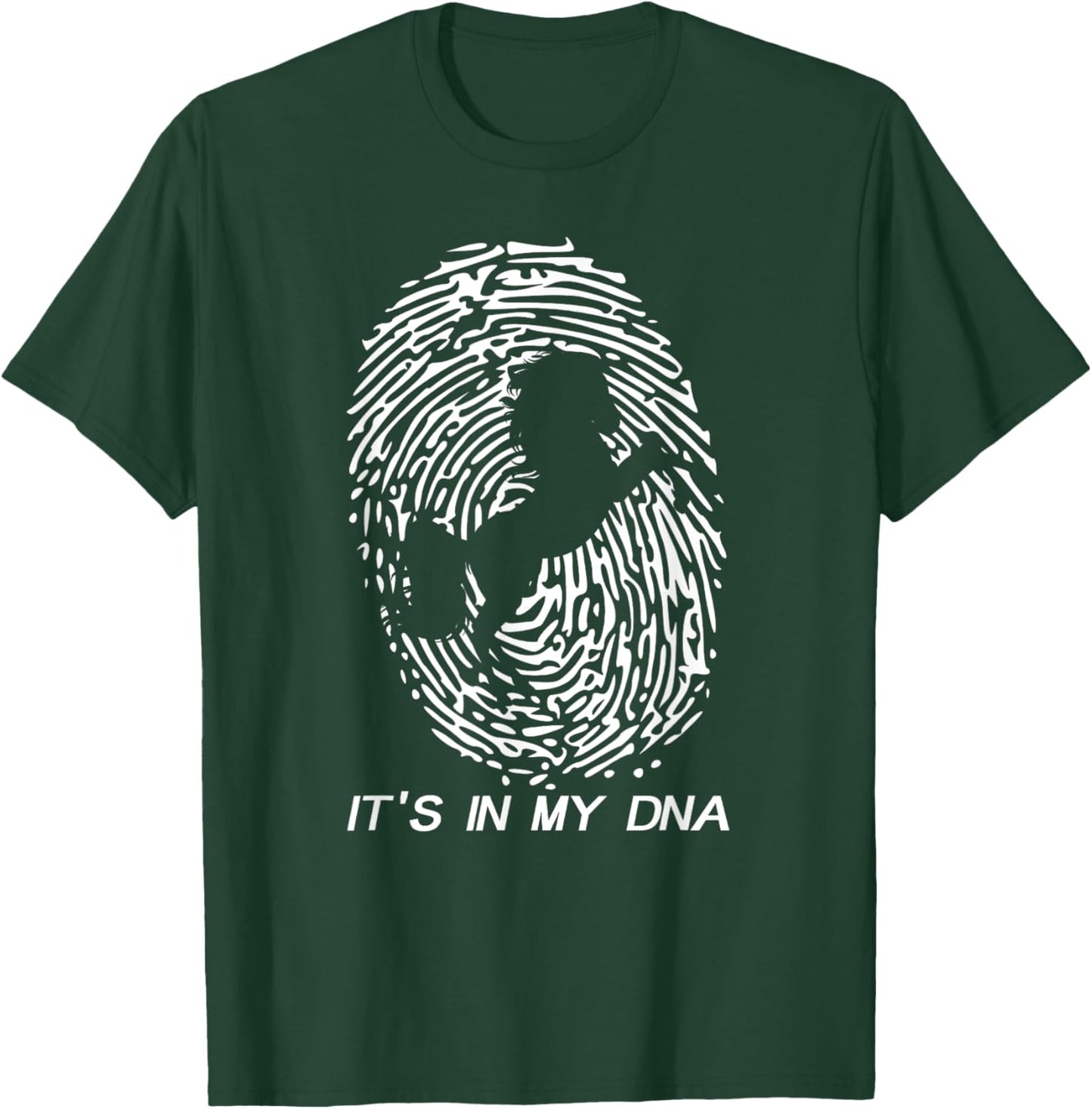 Horse - It's in My DNA Shirt Gift Ride Riding T-Shirt - T-Shirt | Forest
