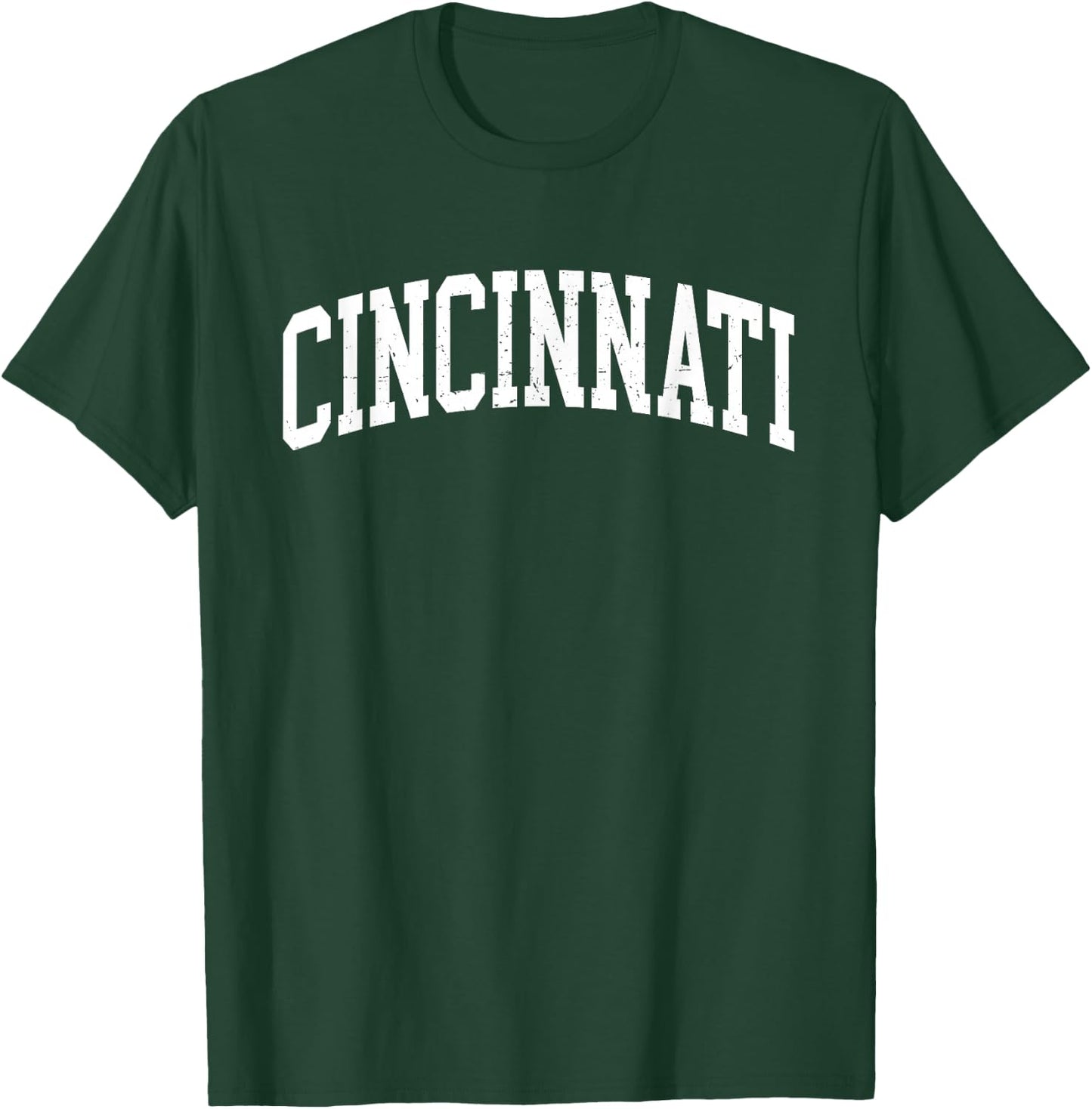 Vintage Cincinnati Ohio Retro Throwback boys girls souvenir T-Shirt - T-Shirt | Forest