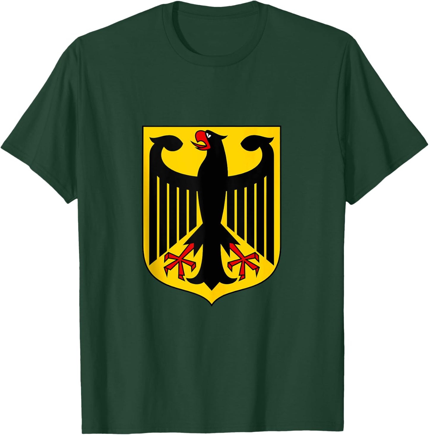 German Eagle - Deutsch - Coat Of Arms Bundesadler T-Shirt - T-Shirt | Forest