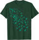 Flying Swarm of Swallows- Flock of Birds in the Sky & Nature T-Shirt - T-Shirt | Forest