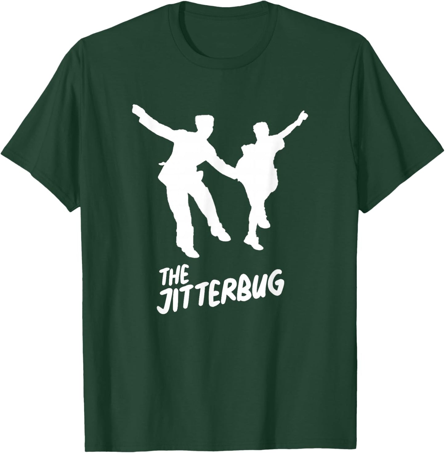 1930s DANCE Craze | THE JITTERBUG Dance Move T-Shirt - T-Shirt | Forest