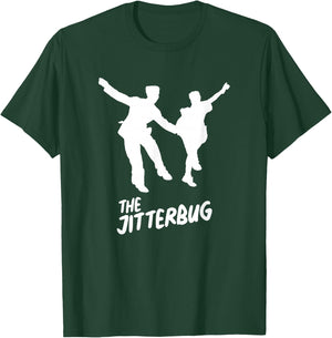 1930s DANCE Craze | THE JITTERBUG Dance Move T-Shirt - T-Shirt | Forest