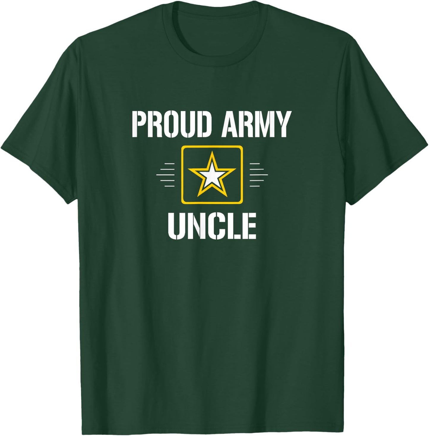 Proud Army Uncle T-Shirt - T-Shirt | Forest