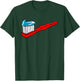 Big Toothbrush Toothpaste Dental Dentist Hygiene T-Shirt - T-Shirt | Forest