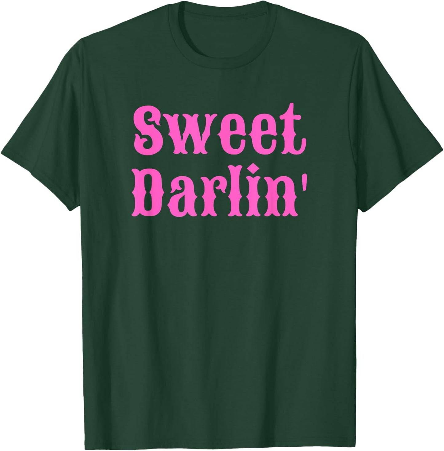 Sweet Darlin', Country Western Theme Cowgirl T-Shirt - T-Shirt | Forest