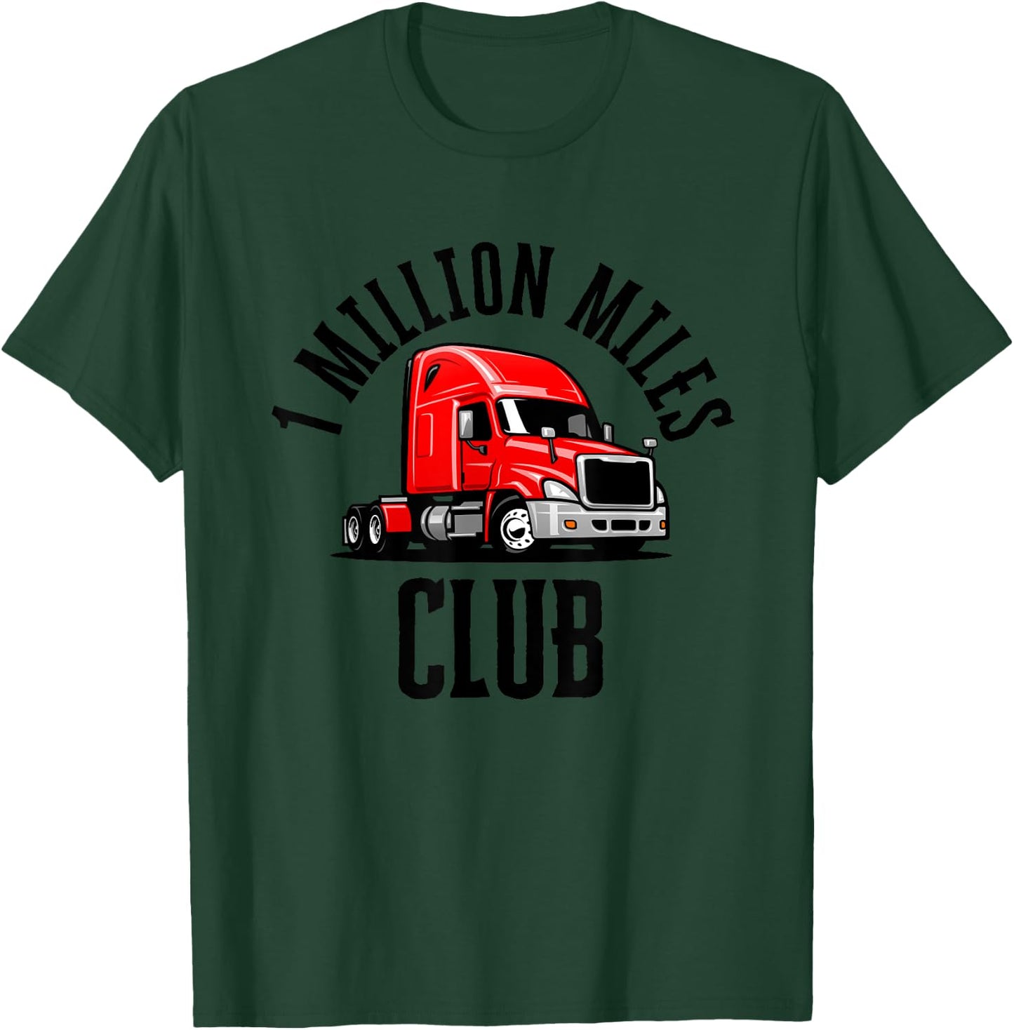 1 Million Miles Club T-Shirt - T-Shirt | Forest