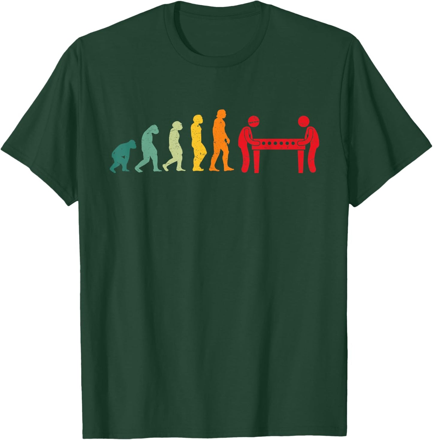 Table Soccer Foosball evolution T-Shirt - T-Shirt | Forest