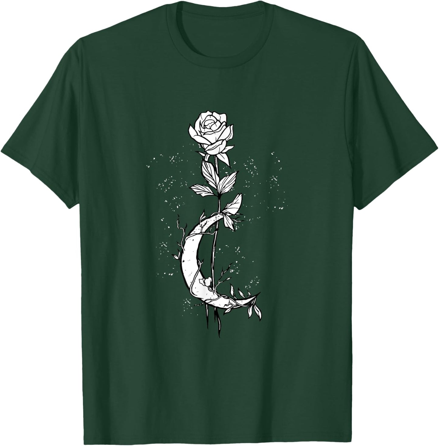 Moon Rose T-Shirt - T-Shirt | Forest