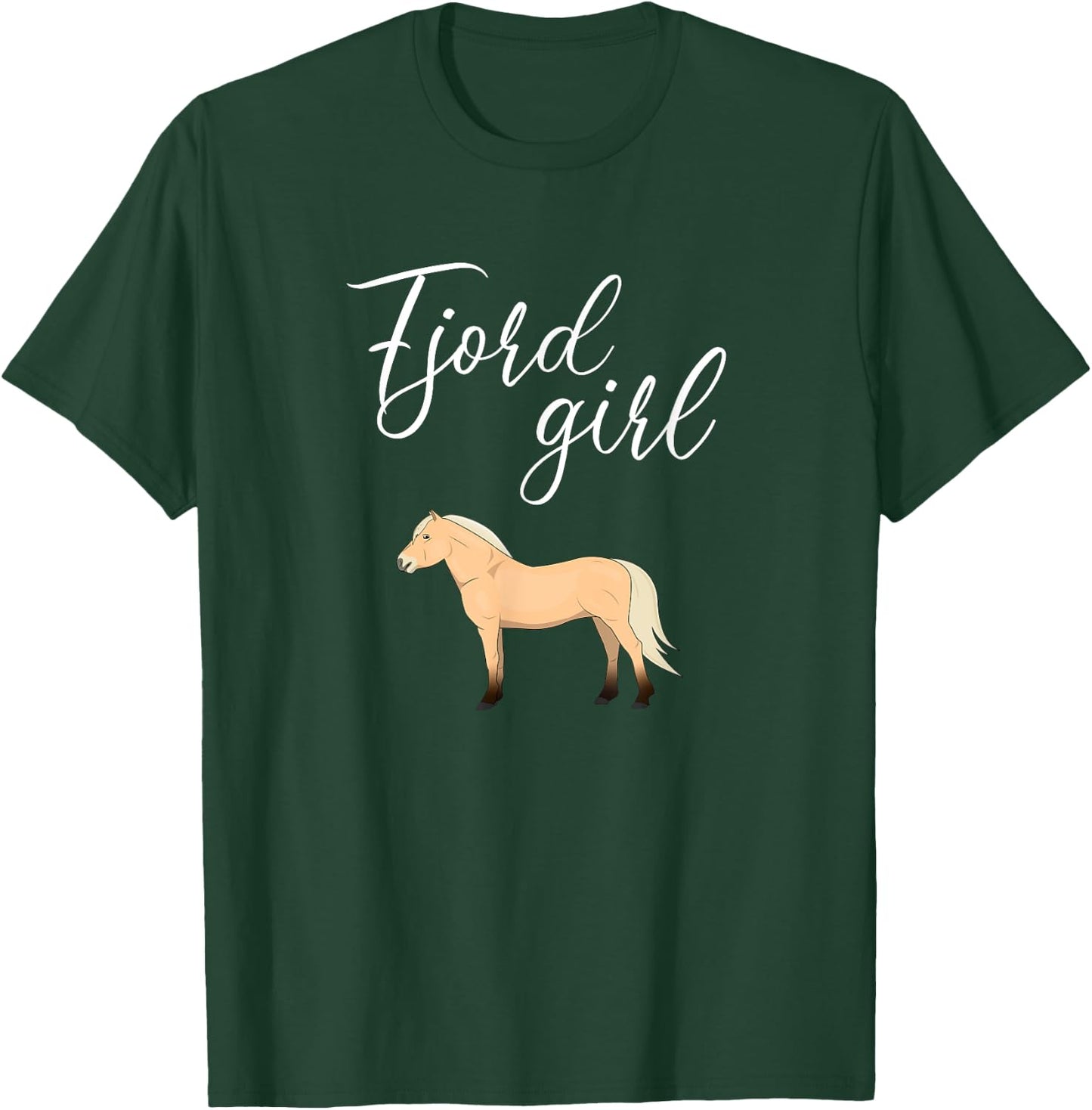 Fjord Horse, Norwegian Fjord Horse T-Shirt - T-Shirt | Forest