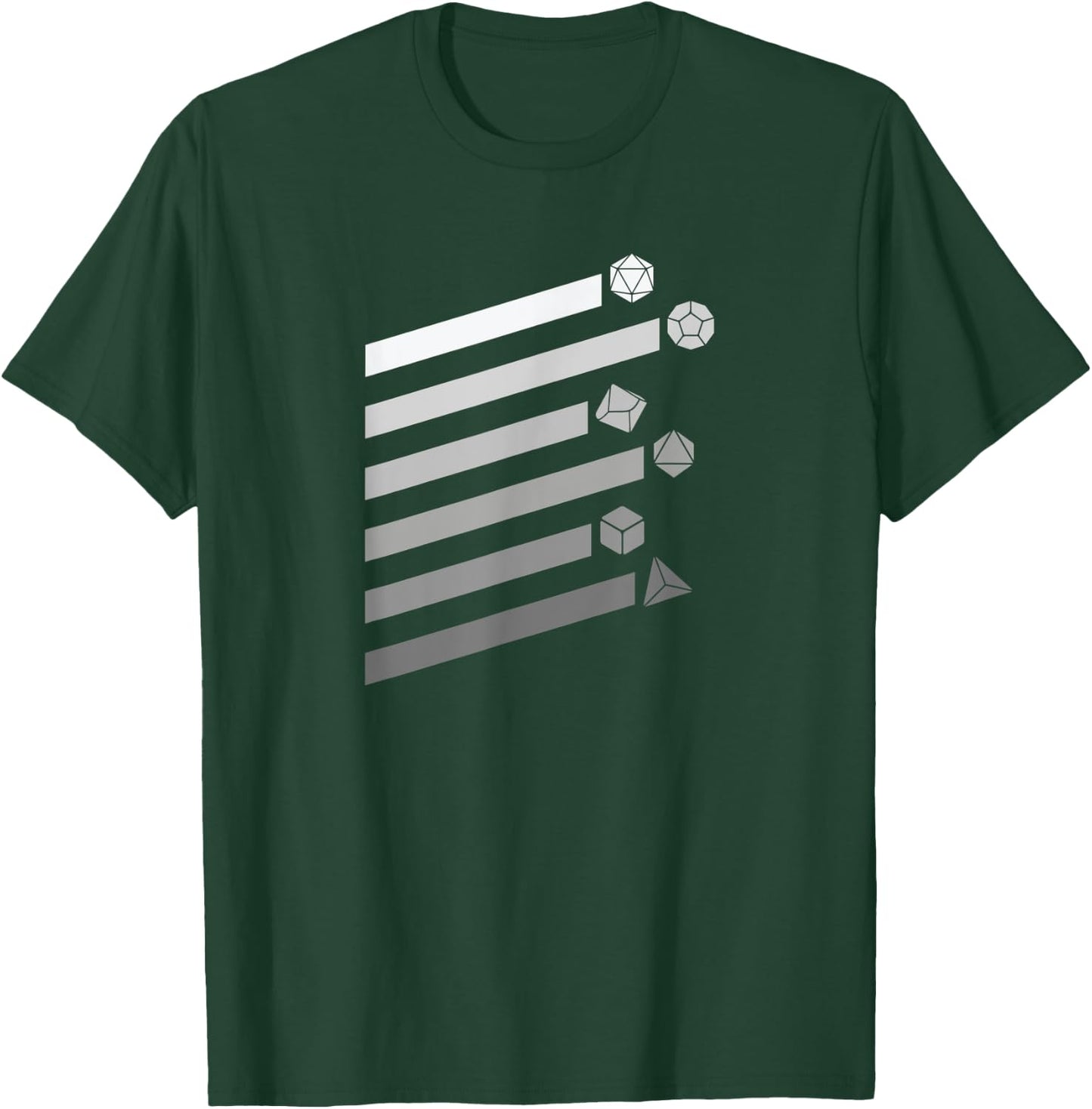 Dungeon Game vintage D20 Dice shirt T-Shirt - T-Shirt | Forest