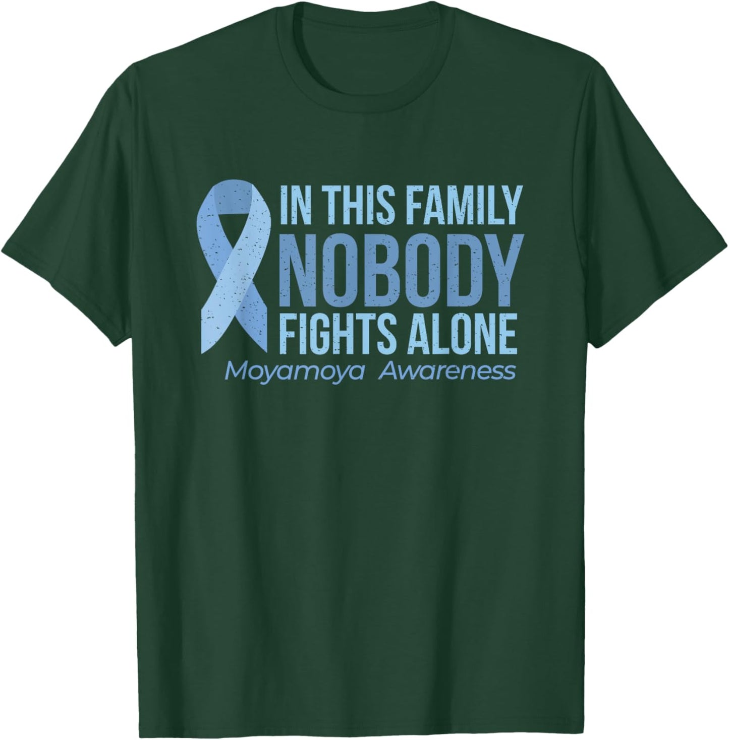 Moyamoya Disease Awareness T-Shirt - T-Shirt | Forest