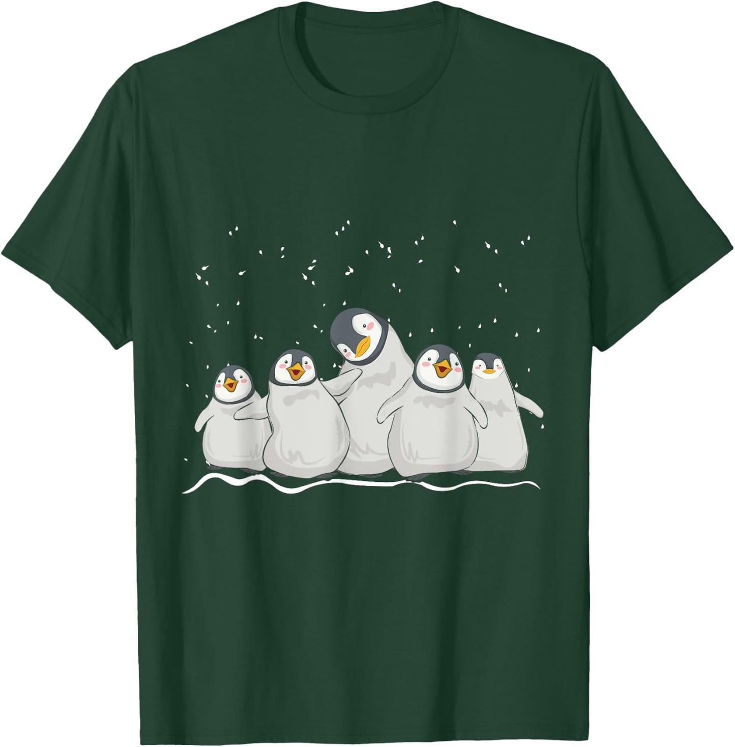 Penguin for Family Men Women Kids T-Shirt - T-Shirt | Forest