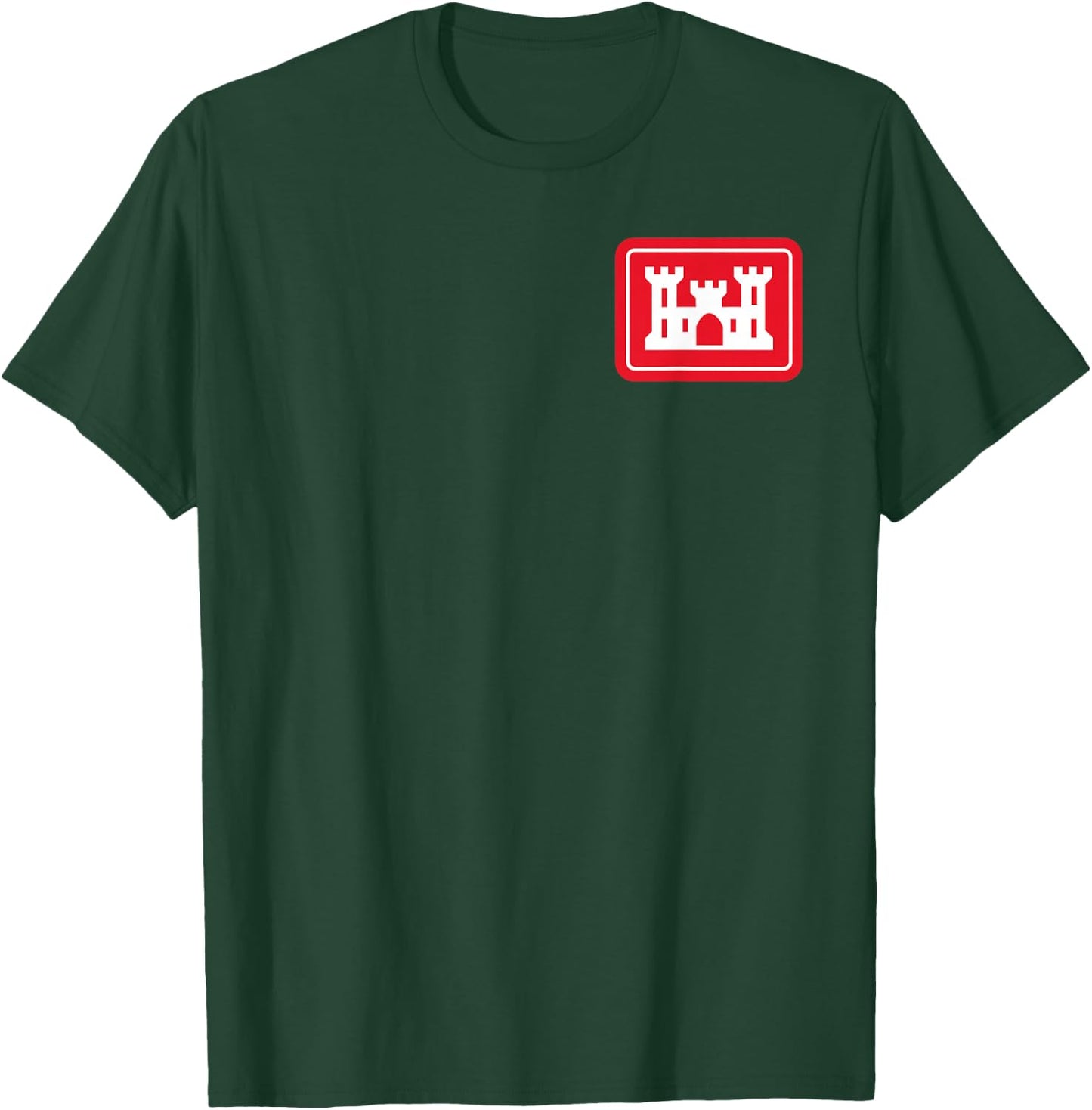 United States Army Corps of Engineers DOD Military Veteran T-Shirt - T-Shirt | Forest