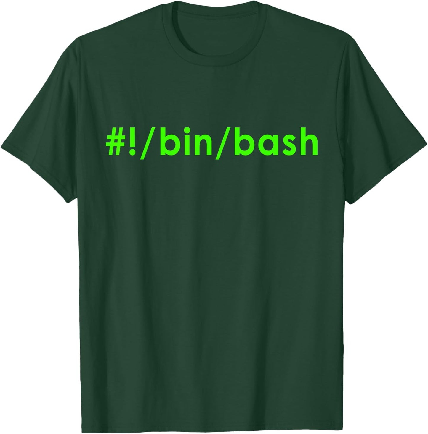 Linux Bash Terminal Programmer Linux T-Shirt - T-Shirt | Forest